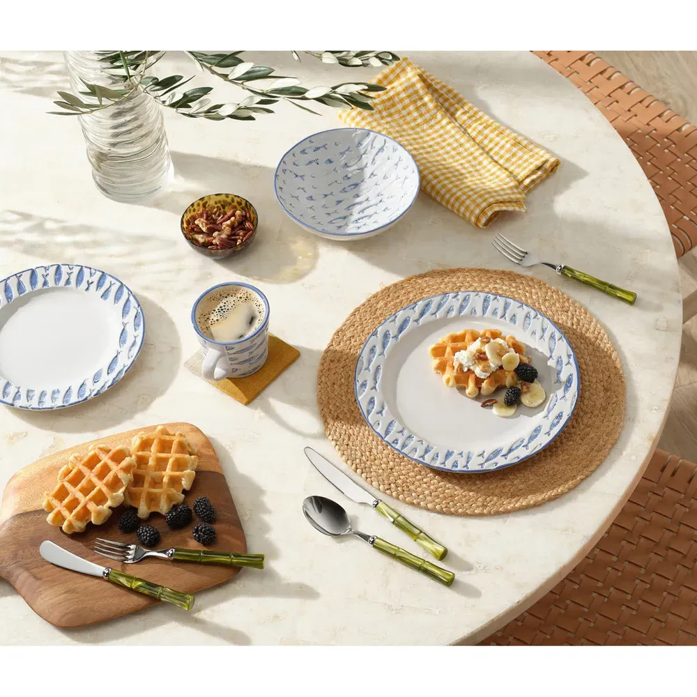 Gideon Cereal Bowl Set of 4 - White, Stoneware