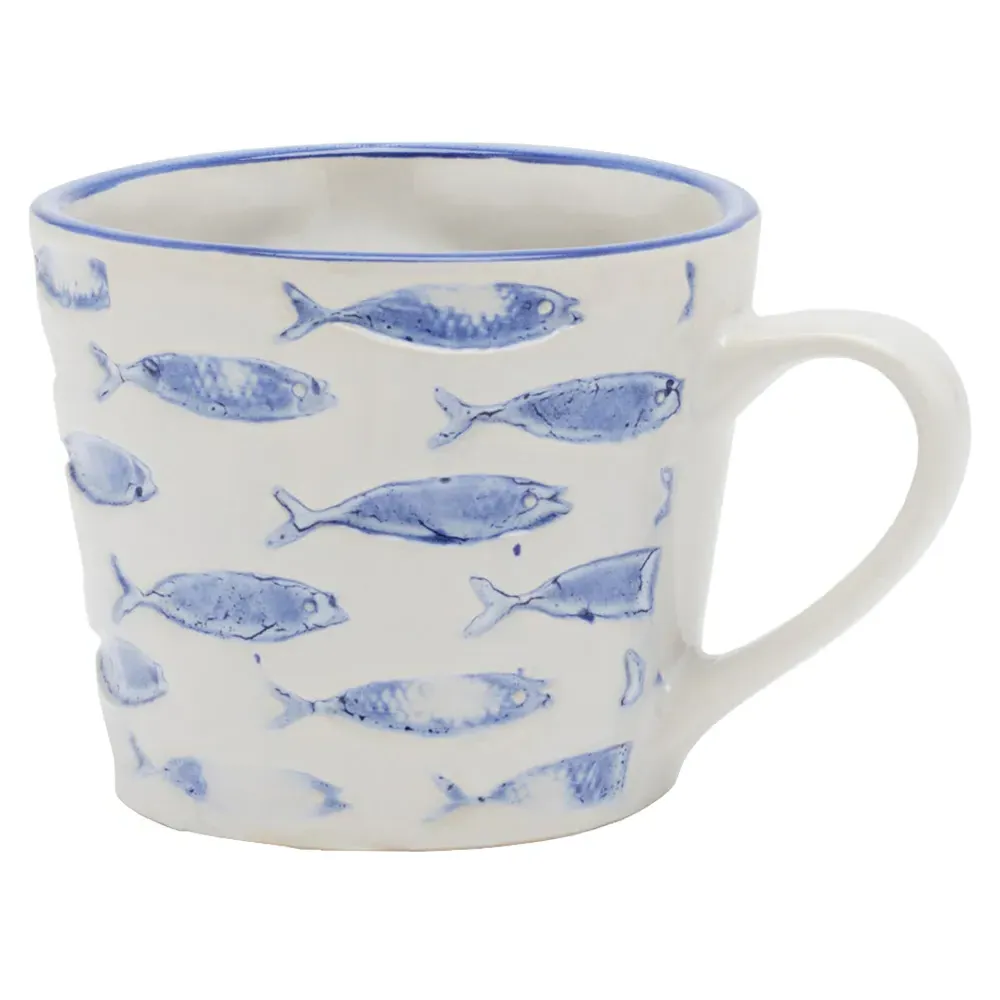 Gideon Mug Set of 4 - White, Stoneware image