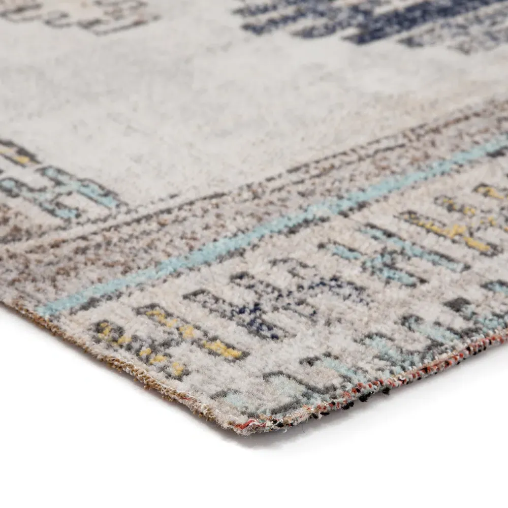 Gigi Indoor Outdoor Rug Runner - Blue, Polypropylene