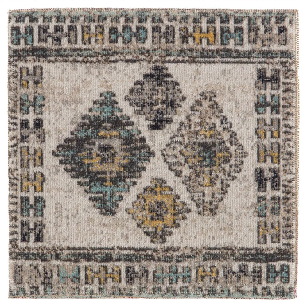 Gigi Indoor Outdoor Rug Sample - Blue, Polypropylene image