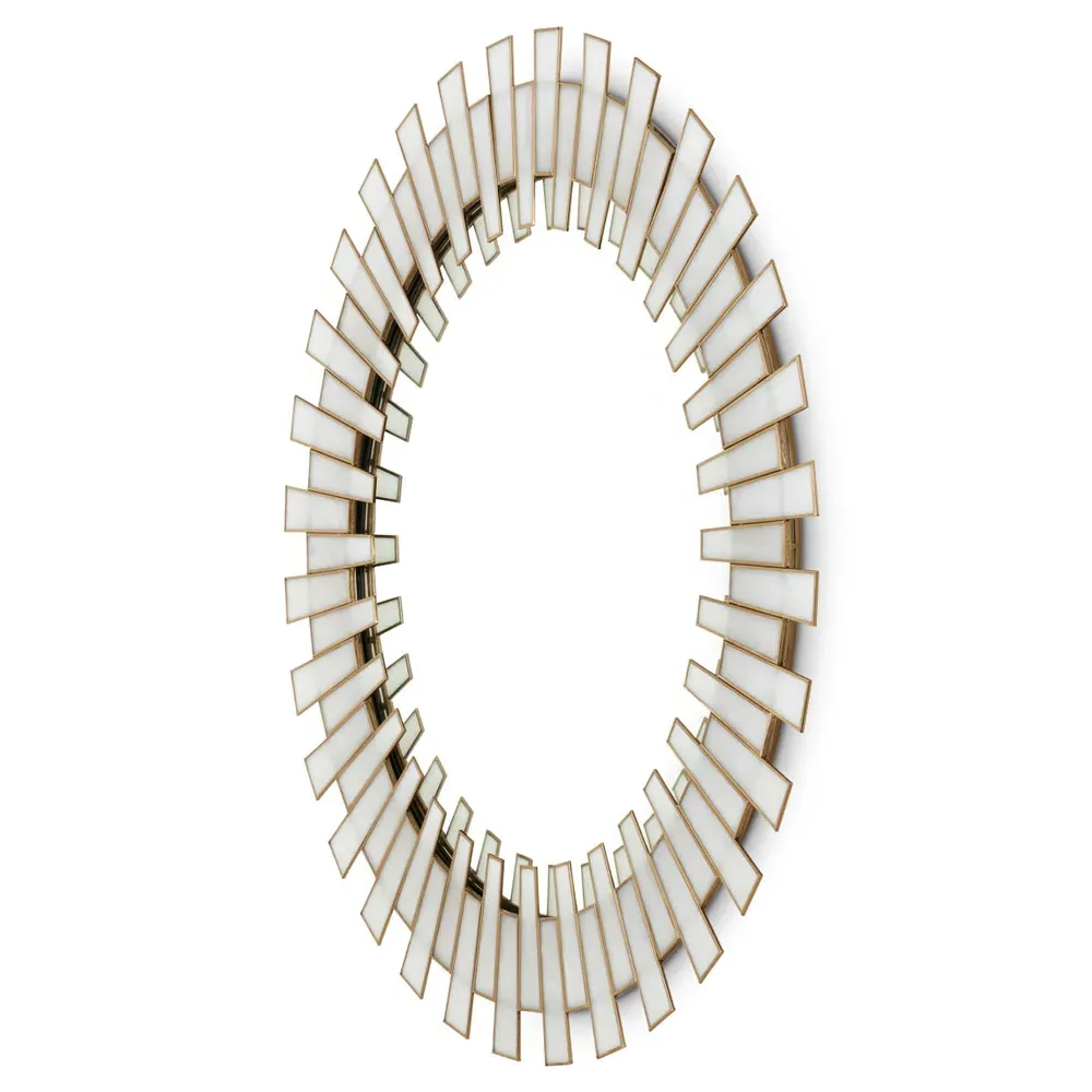 Gilead Starburst Wall Mirror - White