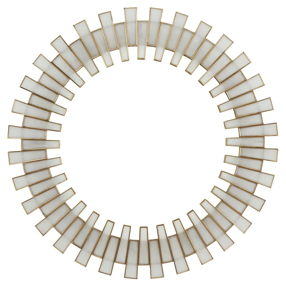 Gilead Starburst Wall Mirror - White image