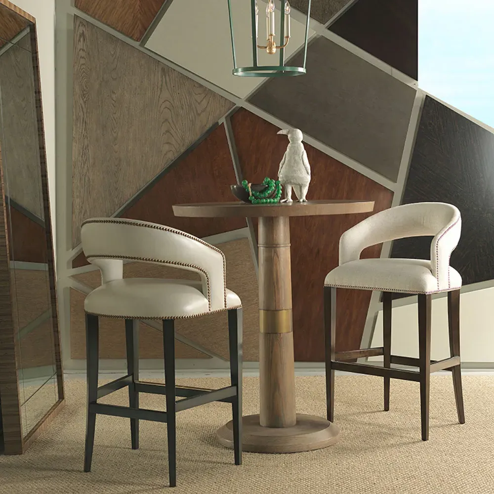 Gimlet Adjustable Height Pub Table - Brown, Oak