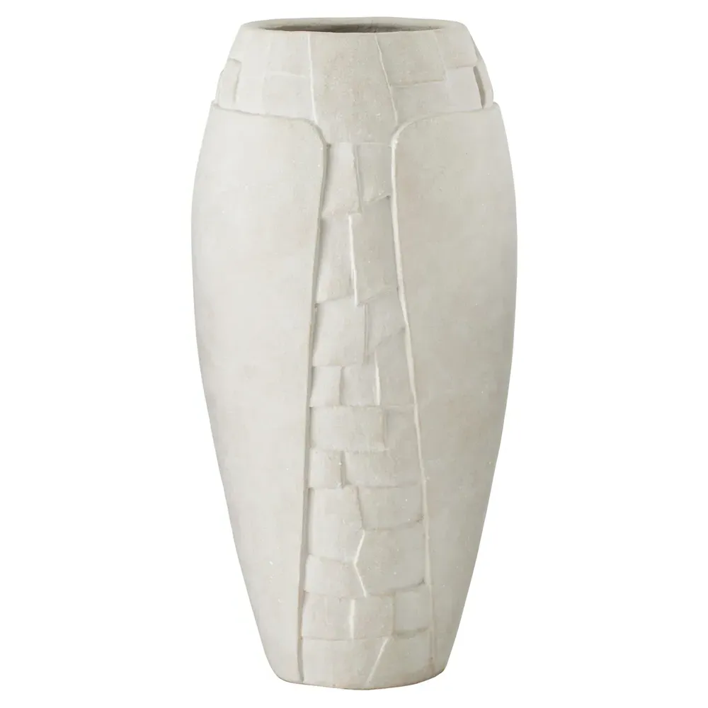 Gina Outdoor Planter - Cream, Terracotta