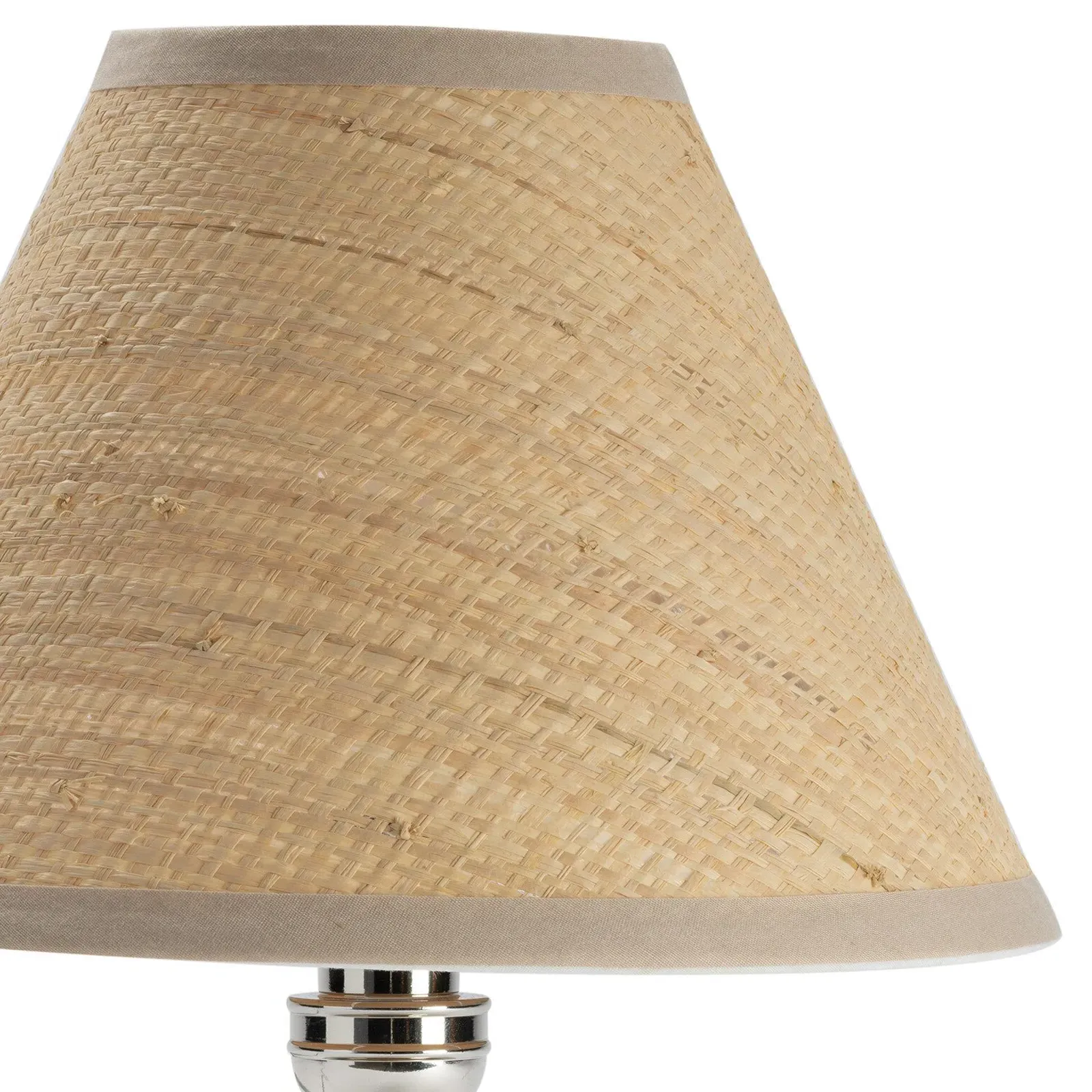 Giorgio Mini Table Lamp - Polished Nickel, Crystal