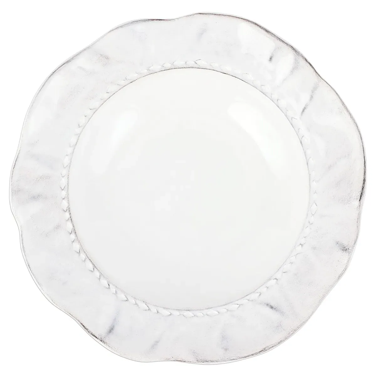 Giorno Pasta Bowl - White, Stoneware