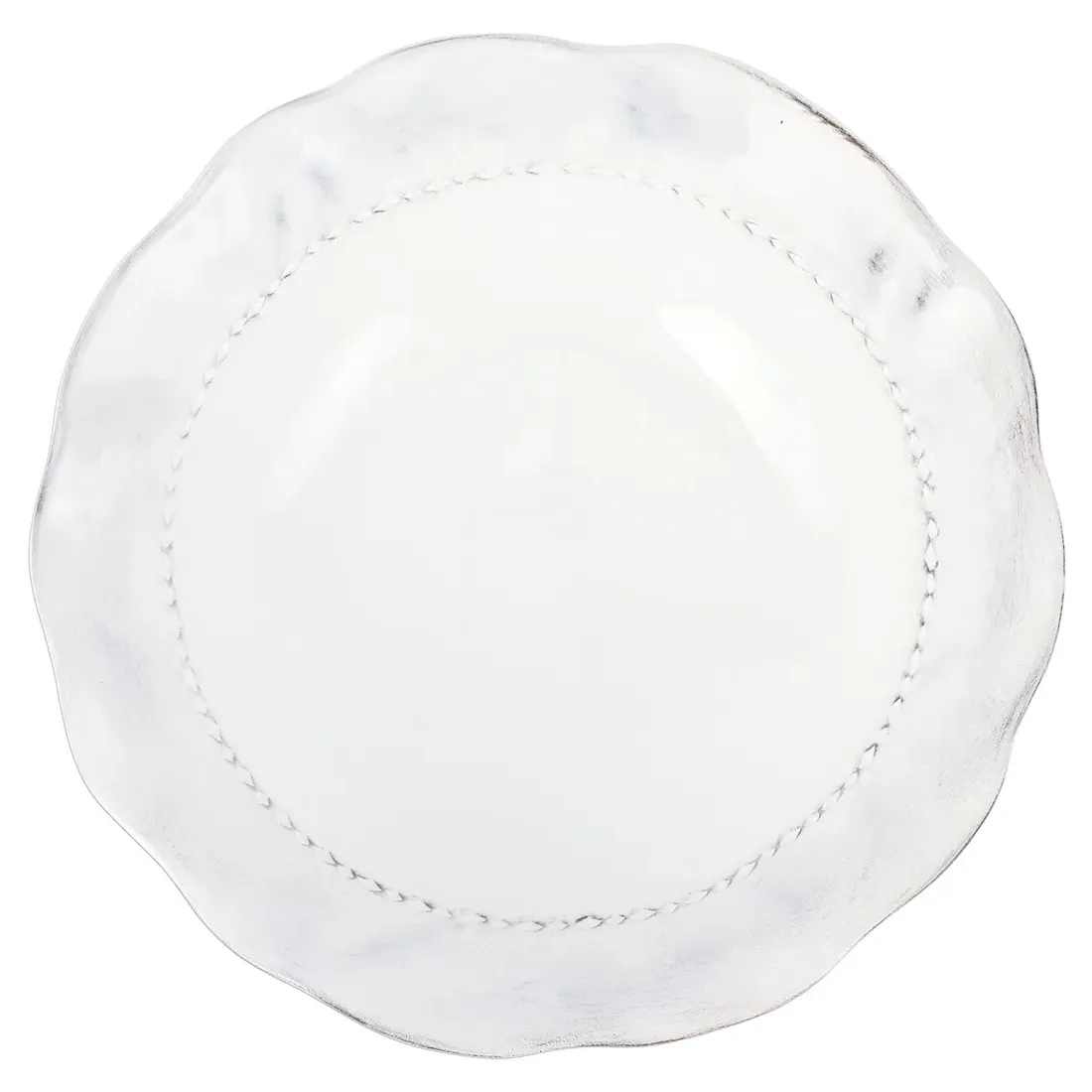 Giorno Serving Bowl - White, Stoneware