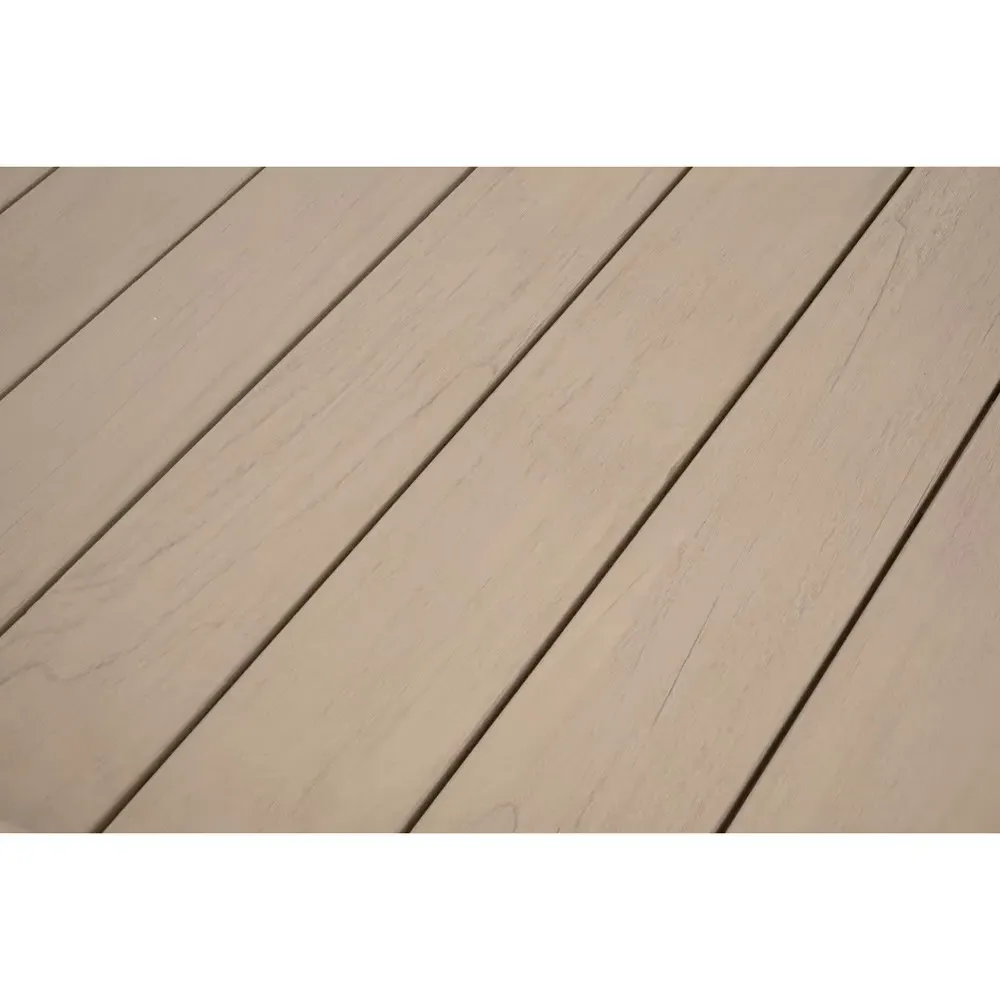 Gisella Round Outdoor Dining Table - Beige, Teak