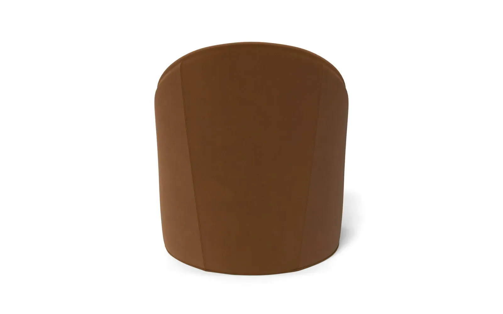 Giverny Swivel Chair - Spice, Performance Velvet