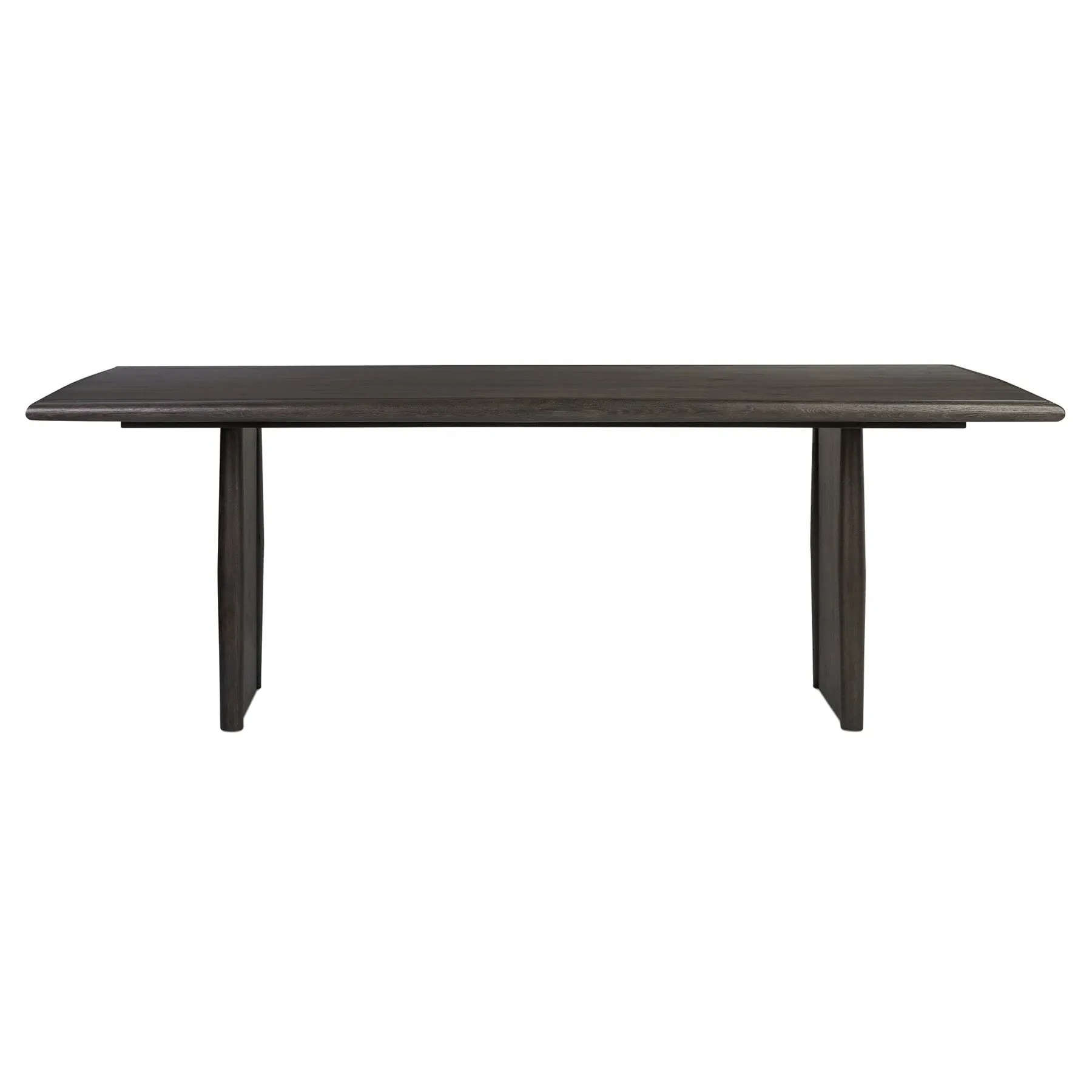Glenview Rectangular Dining Table - Smoked Black Oak