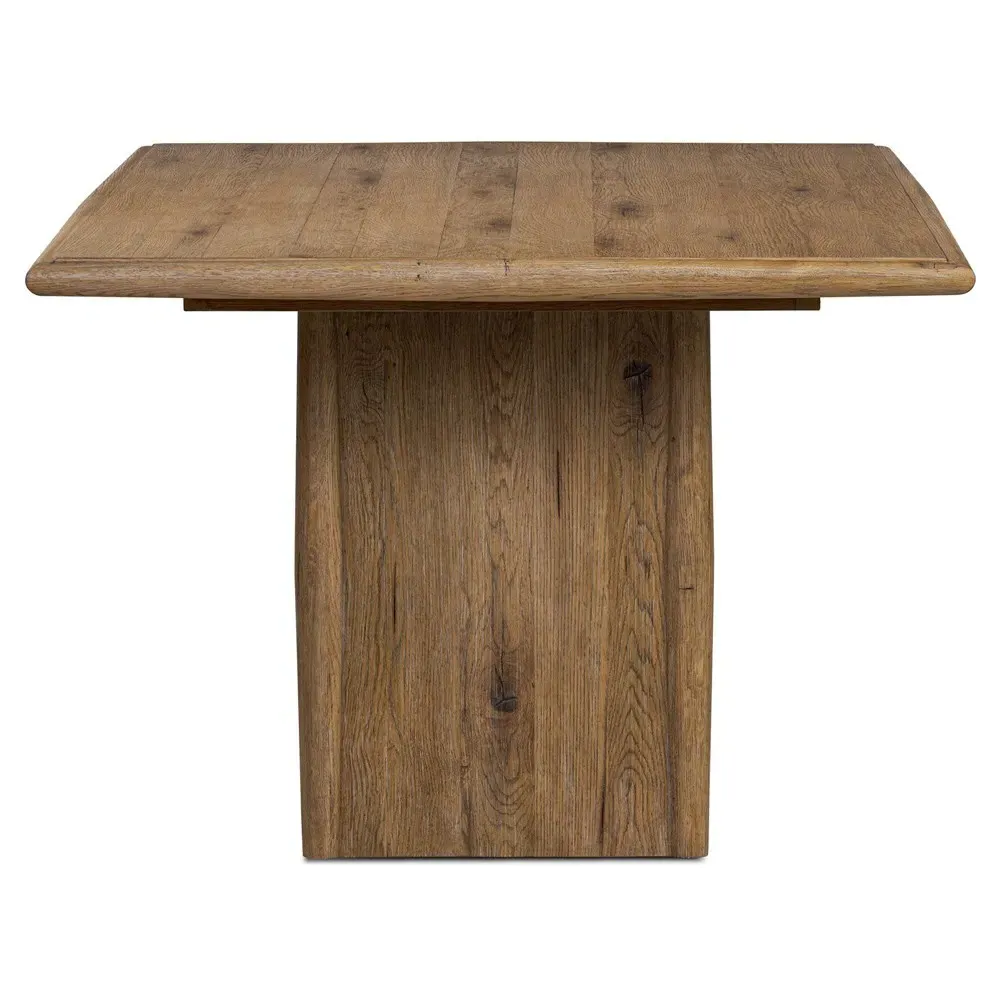 Glenview Rectangular Dining Table - Weathered Oak