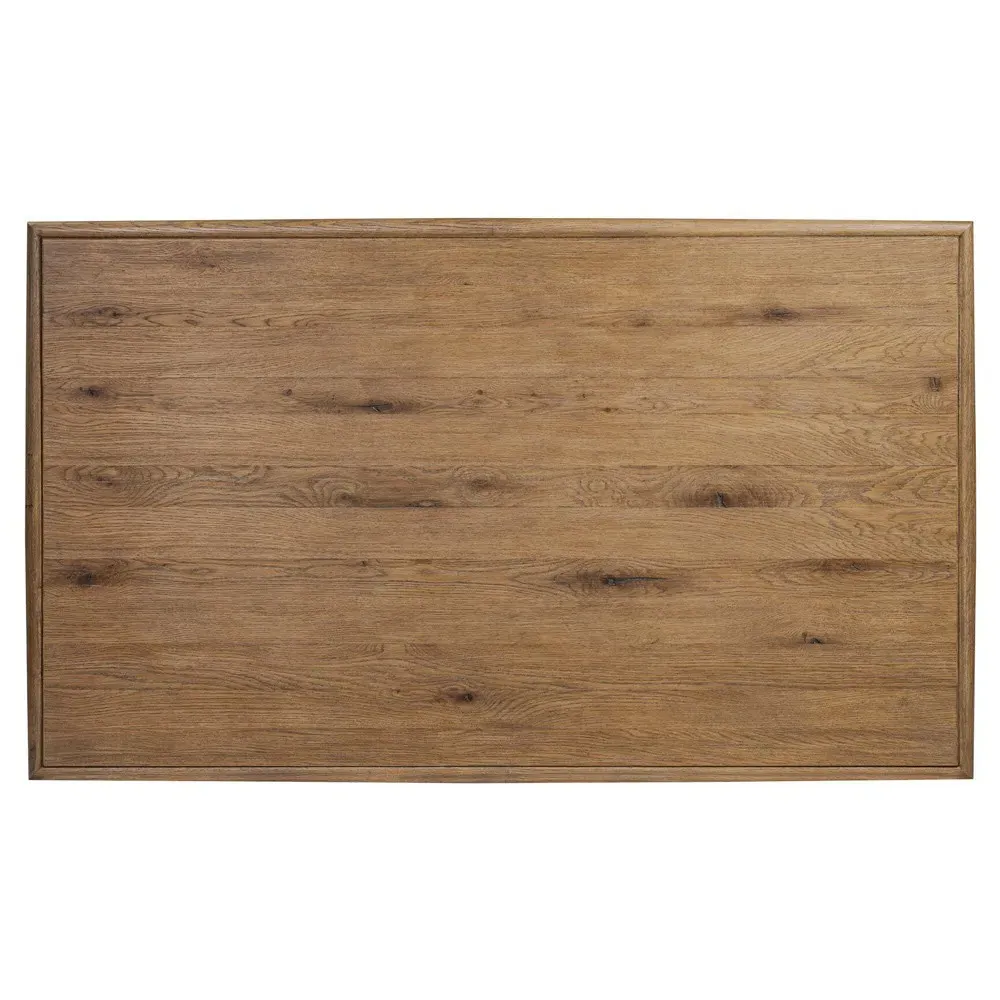 Glenview Rectangular Dining Table - Weathered Oak