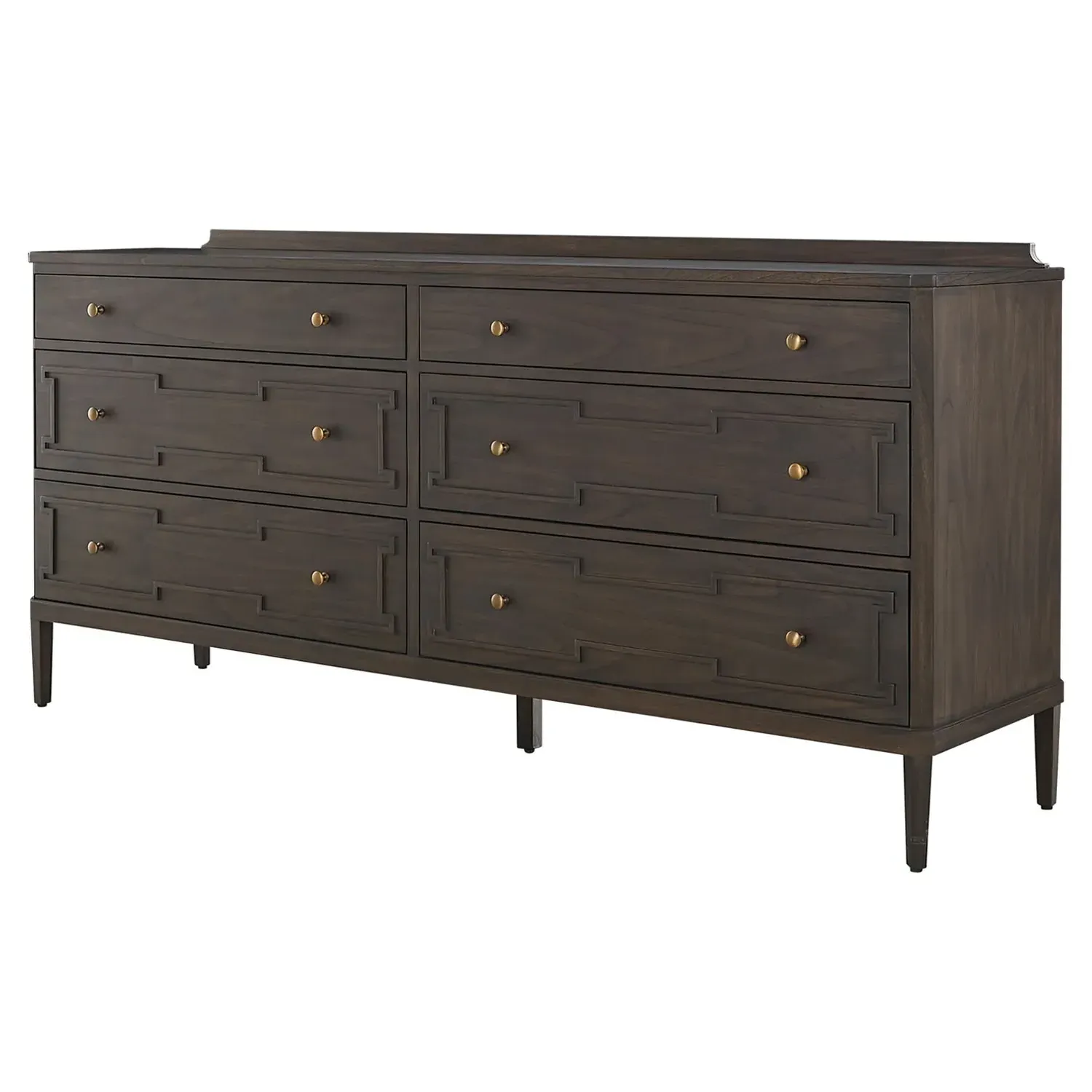 Glenwood Double Dresser - Brown, Wood