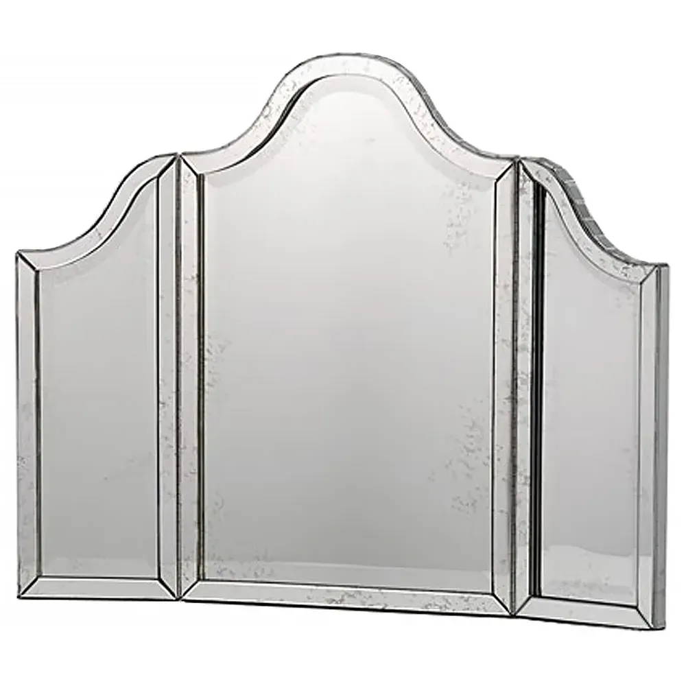 Glidel Industrial Loft Vanity Mirror - Silver, Iron image