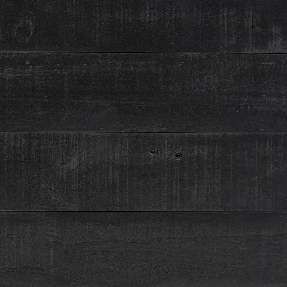 Godwin Wide Nightstand - Black, Reclaimed Pine