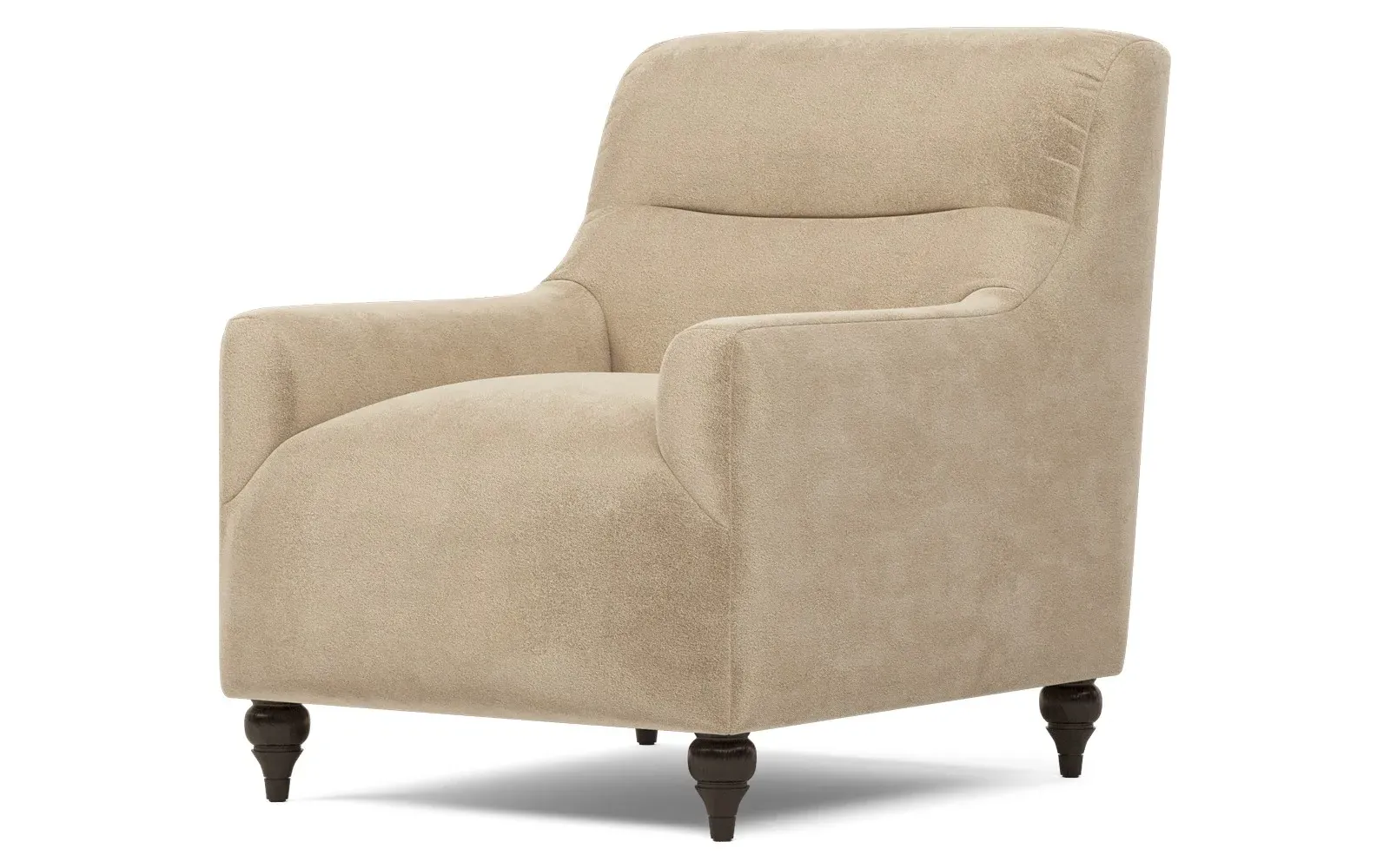 Gracelynn Accent Chair - Champagne, Velvet
