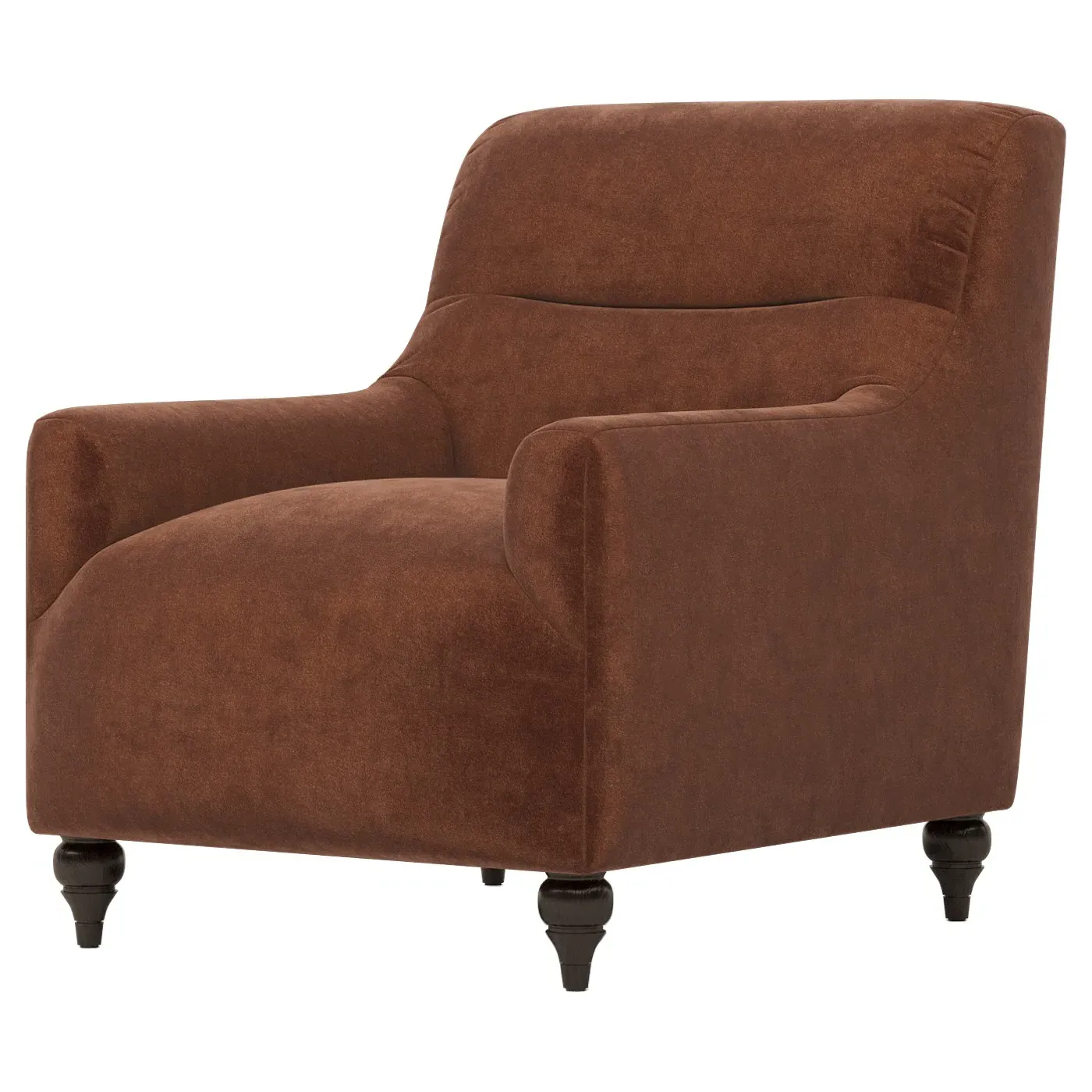 Gracelynn Accent Chair - Chocolate Mousse, Velvet