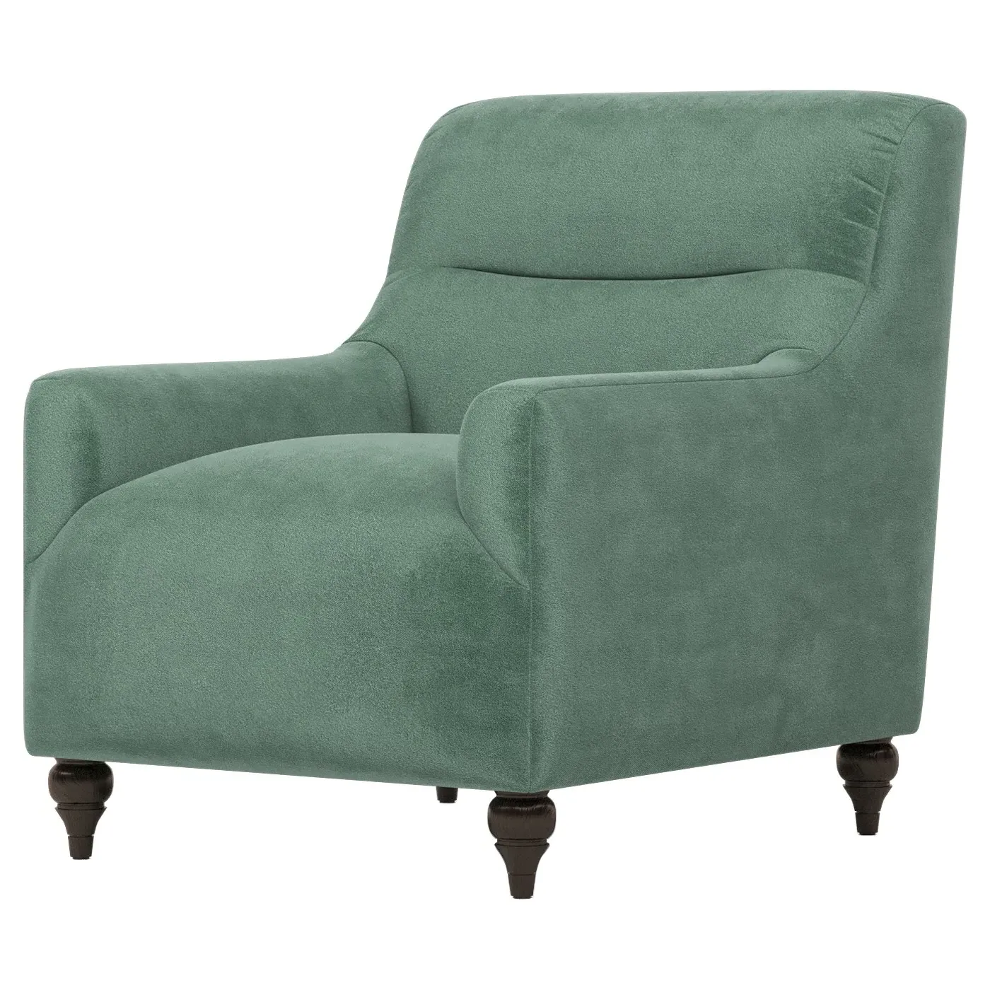 Gracelynn Accent Chair - Stone Pine, Velvet