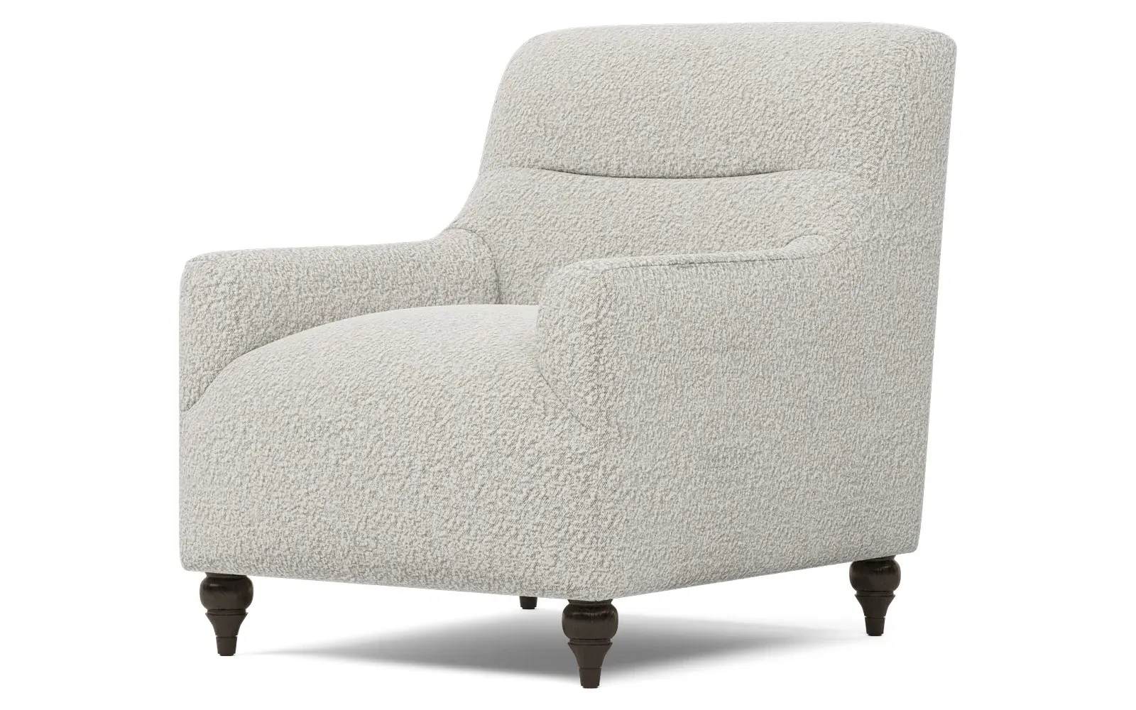 Gracelynn Textured Bouclé Chair - Cloud Grey