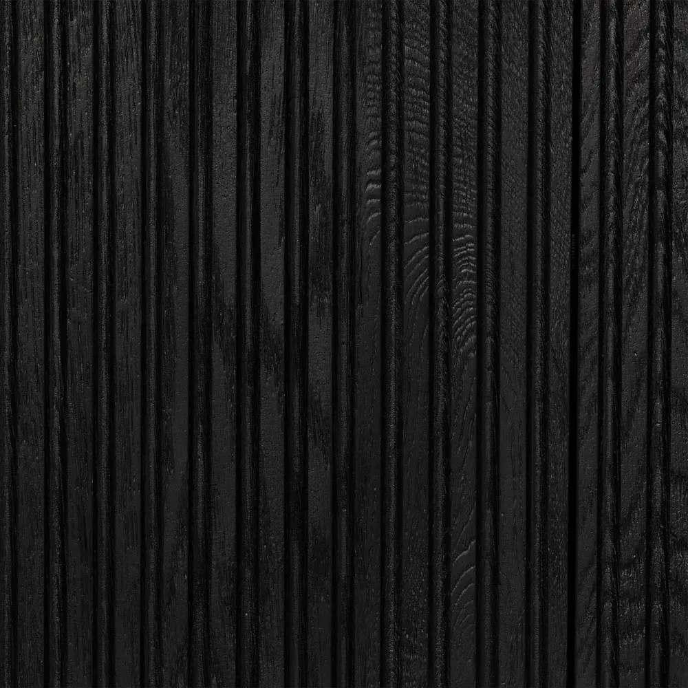 Graham 4 Door Media Cabinet - Black, Oak