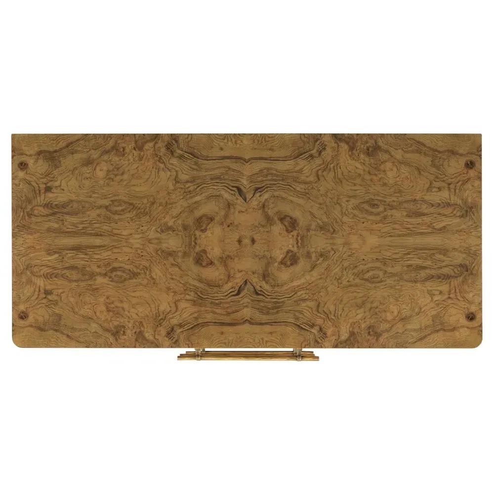 Granada Bachelor Chest - Brown, Burl Wood