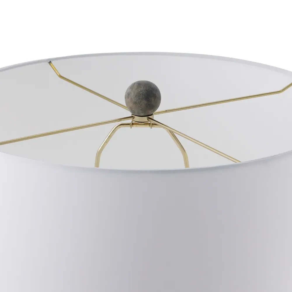 Granada Table Lamp - Grey, Terracotta