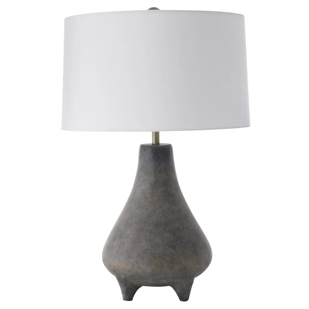Granada Table Lamp - Grey, Terracotta image
