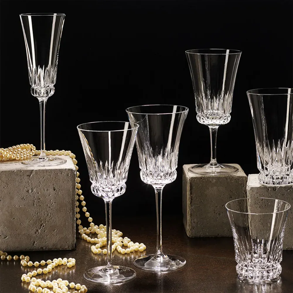 Grand Royal Highball Glass Set of 2 - Clear, Crystal