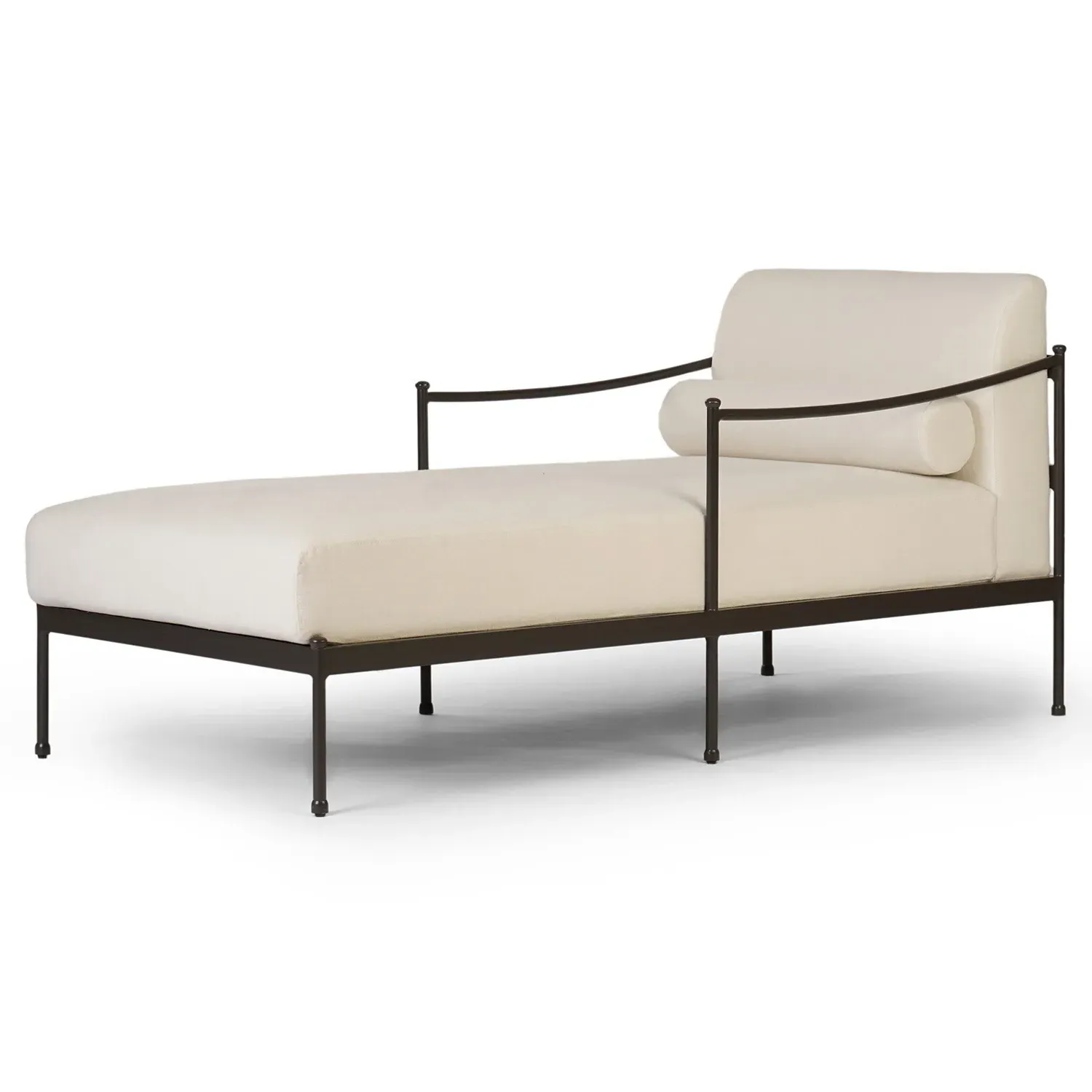 Granger Outdoor Chaise - Bombay Flax, Hemp