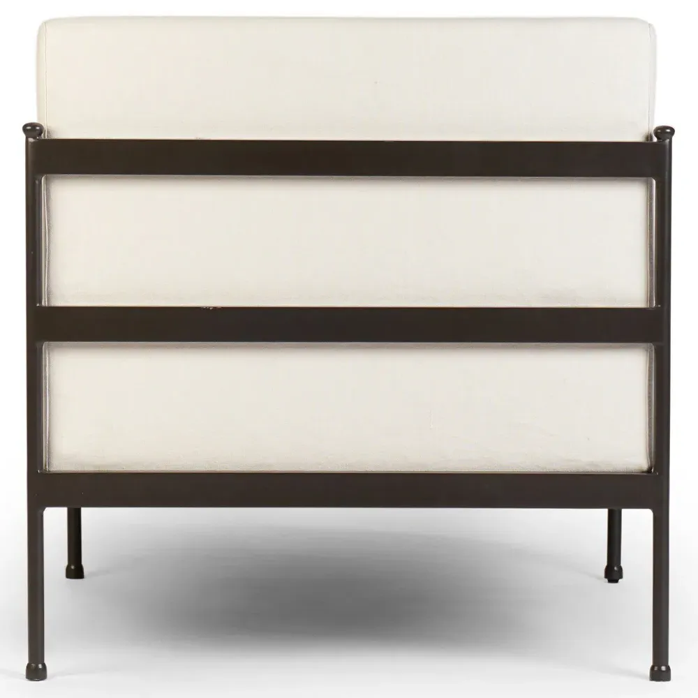 Granger Outdoor Chaise - Bombay Flax, Hemp