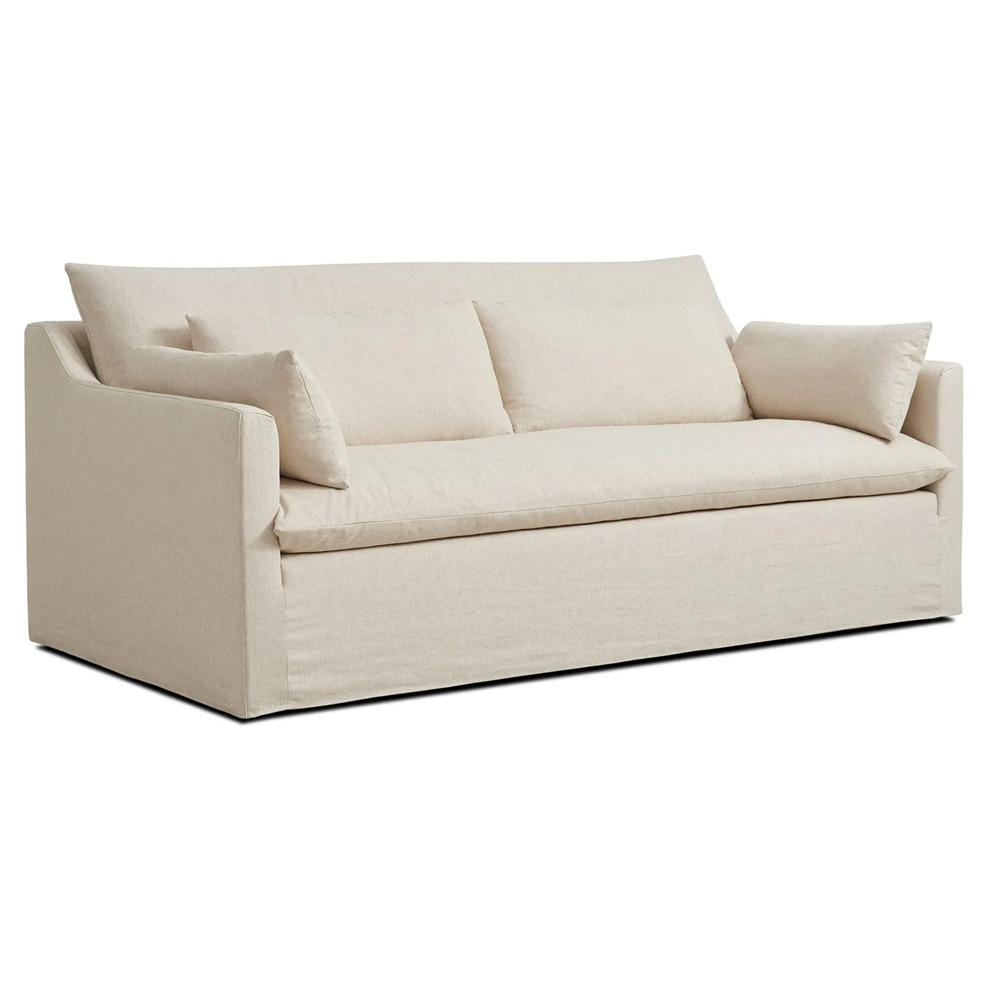 Grayson Slipcovered Sofa - Beige