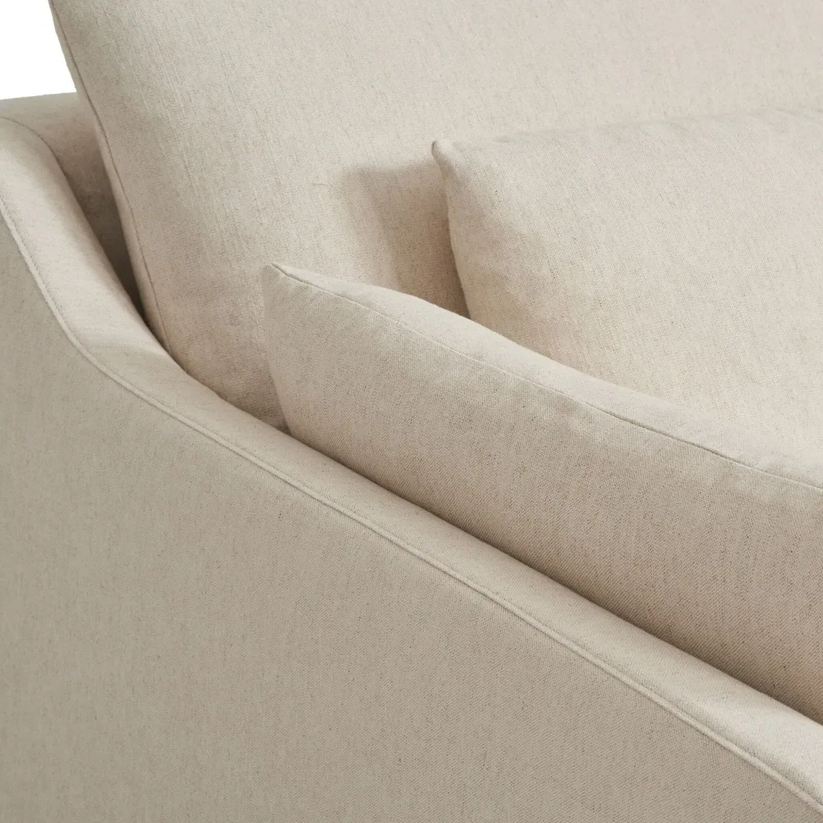 Grayson Slipcovered Sofa - Beige