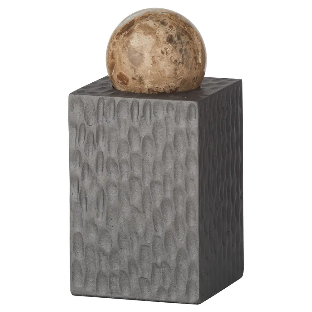 Greenville Coastal Multi Colored Marble Sculpture Set