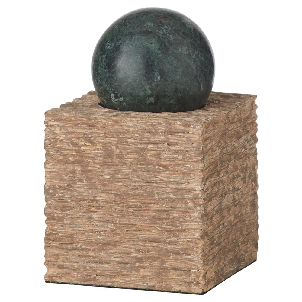 Greenville Coastal Multi Colored Marble Sculpture Set