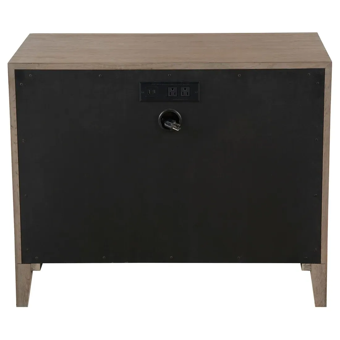 Greig Nightstand - Grey, Oak