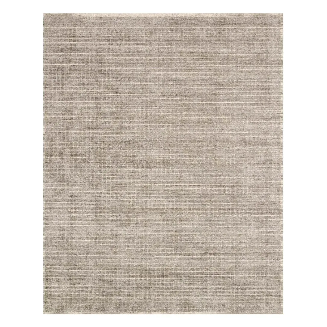 Greysen 9'6"x13'6" Linear Rug - Stone Brown, Wool