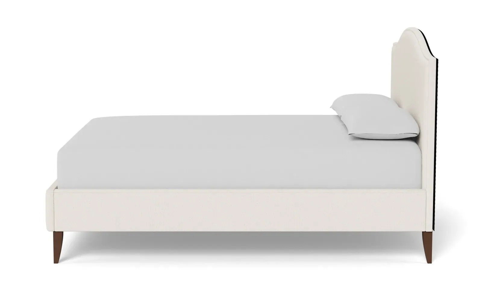 Griffin King Size Bed Frame - Mascarpone, Hardwood