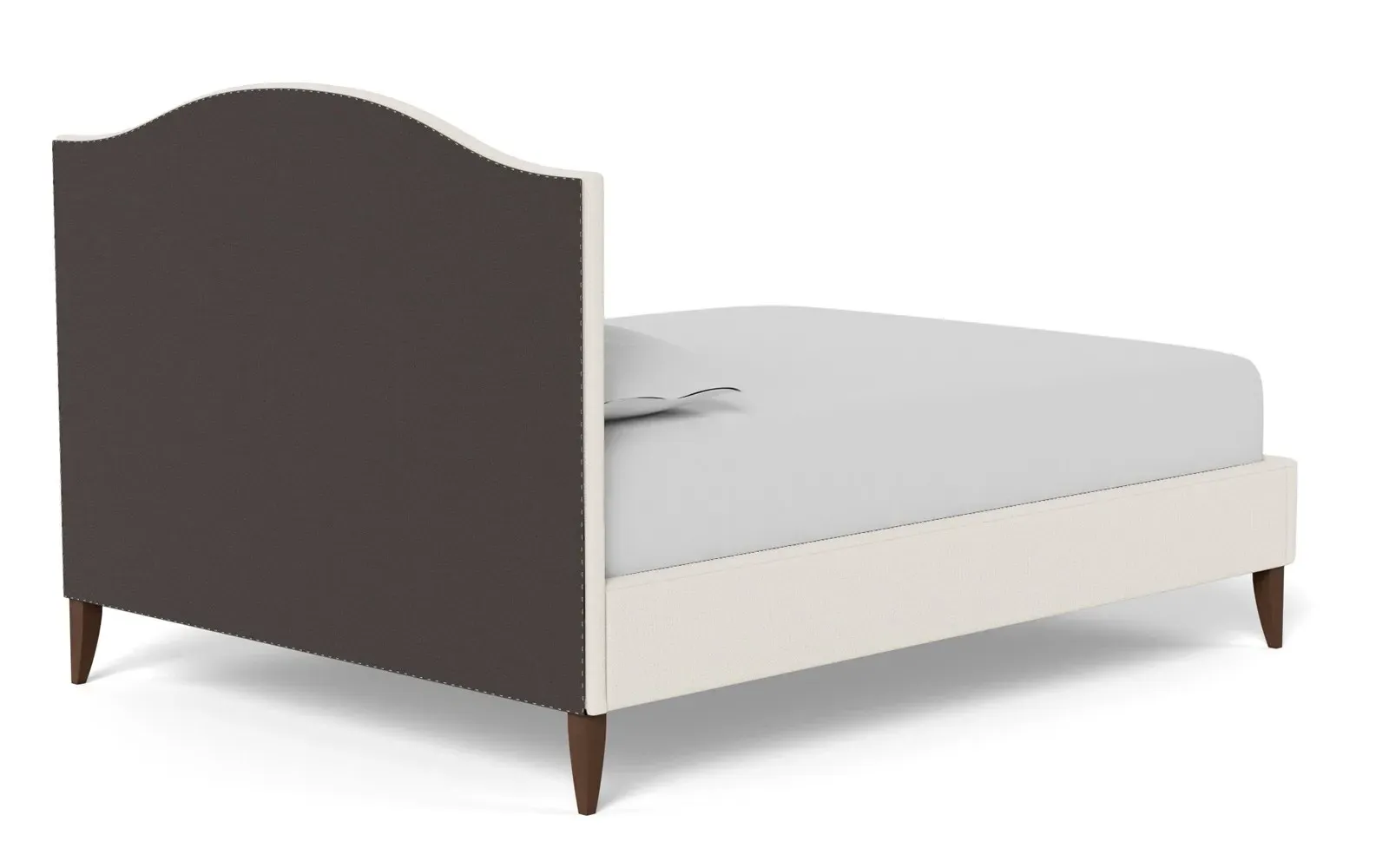 Griffin King Size Bed Frame - Mascarpone, Hardwood