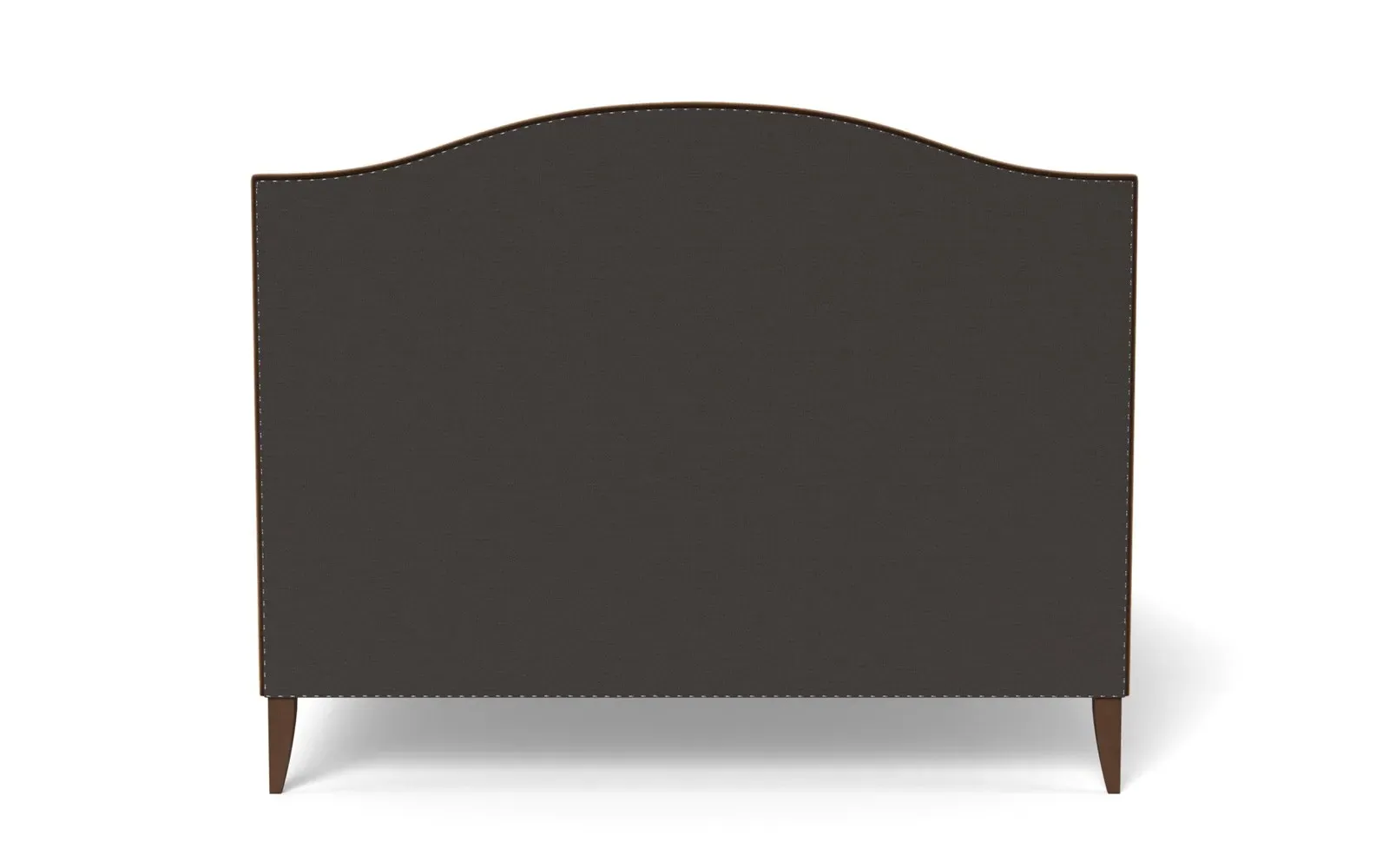 Griffin Queen Size Bed Frame - Molasses, Velvet