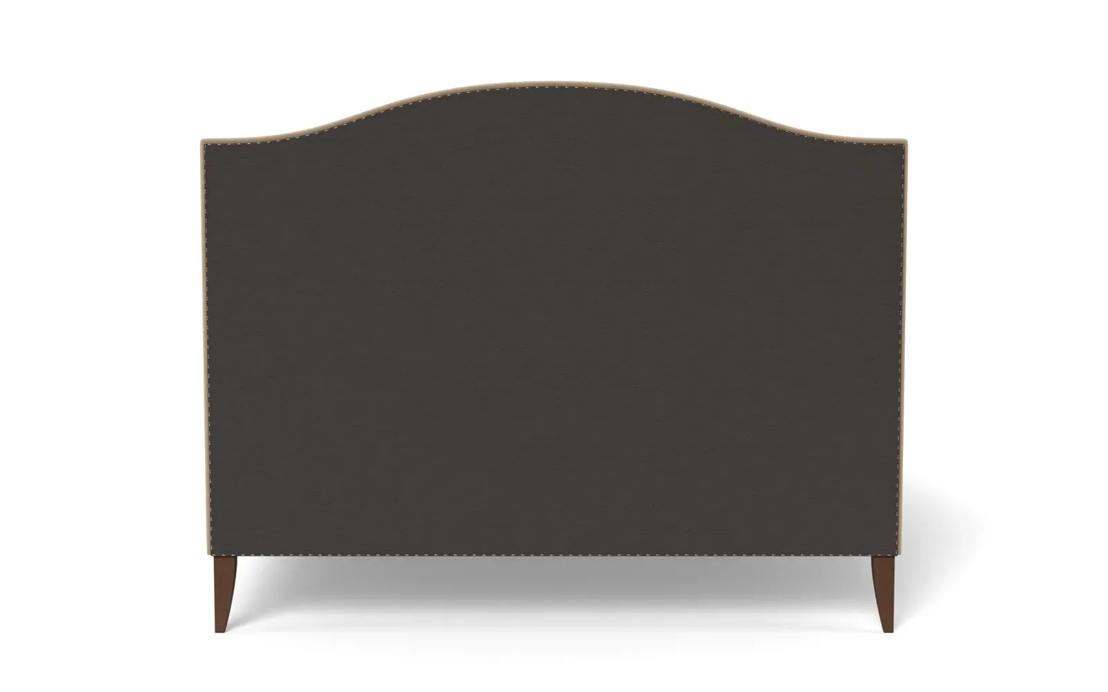 Griffin Queen Size Bed Frame - Sand Dune, Velvet