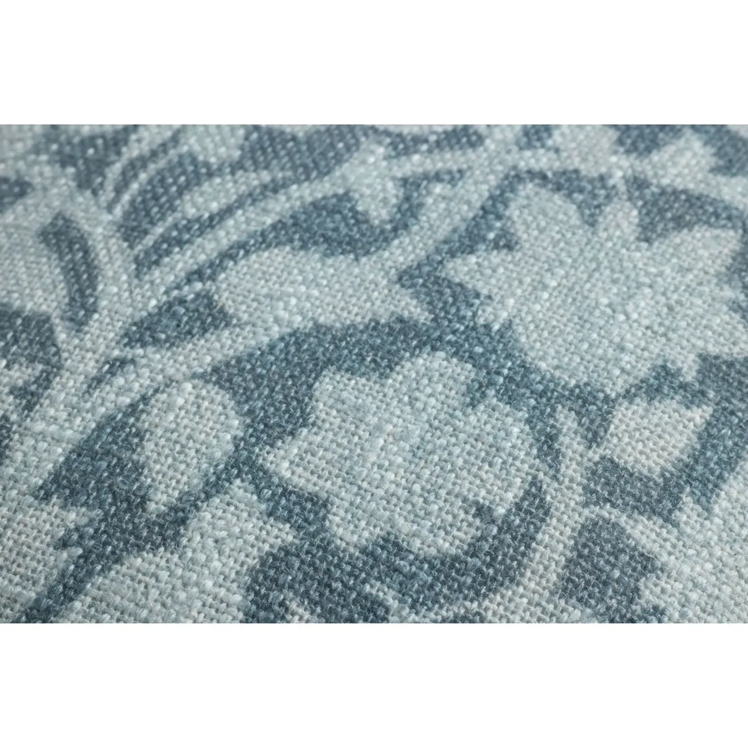 Griselda Floral Throw Pillow - Blue, Cotton