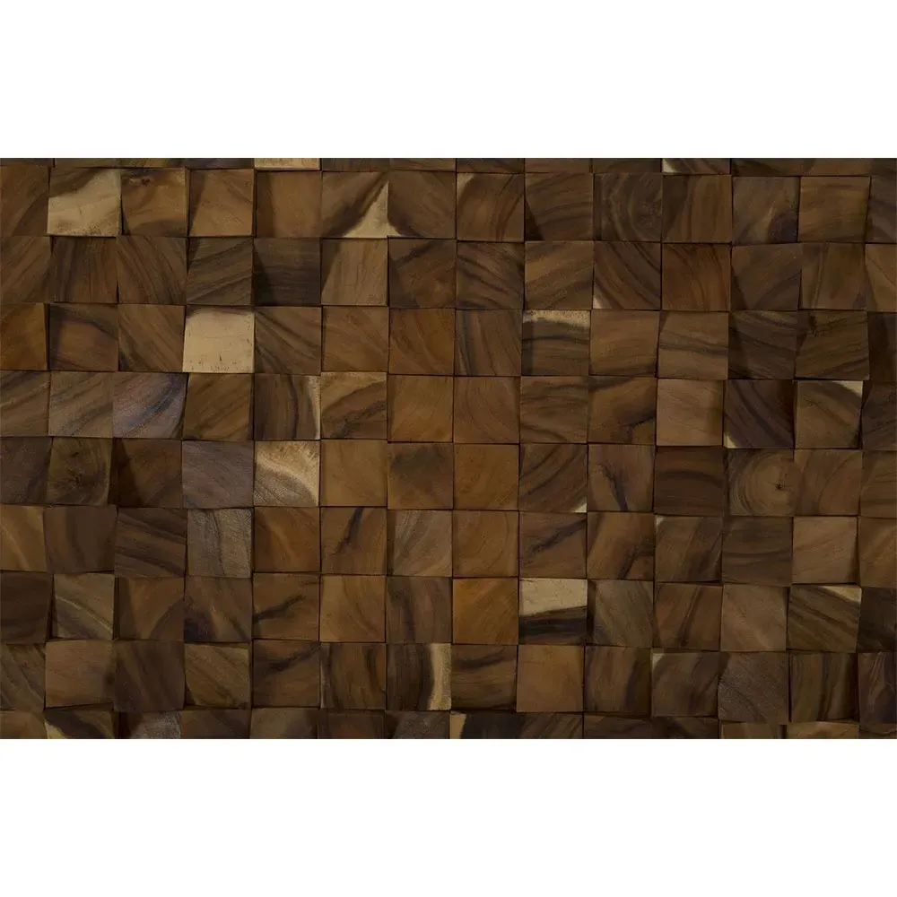 Grover Wall Sculpture - Brown, Wood