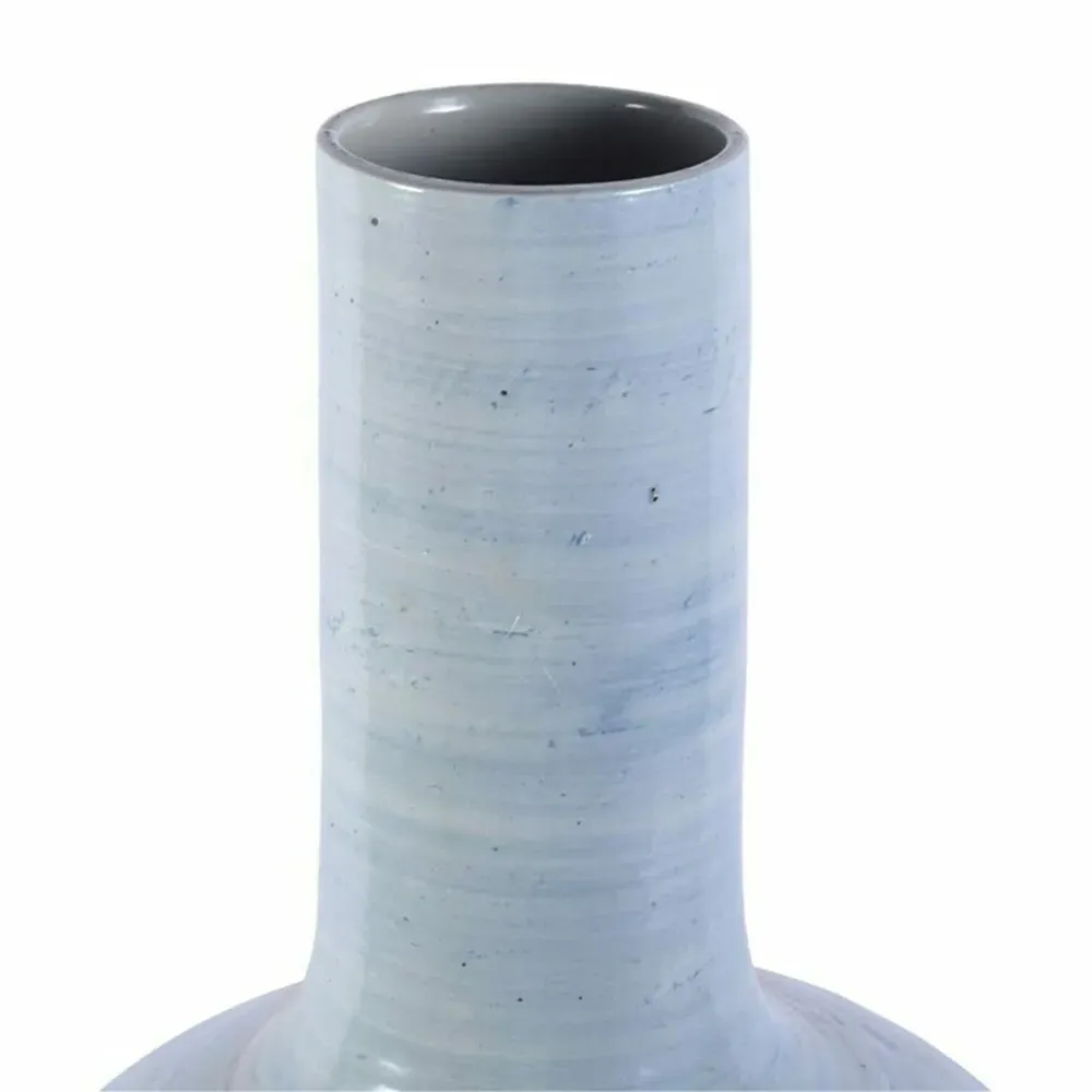 Gunner Medium Decorative Table Vase - Blue, Porcelain