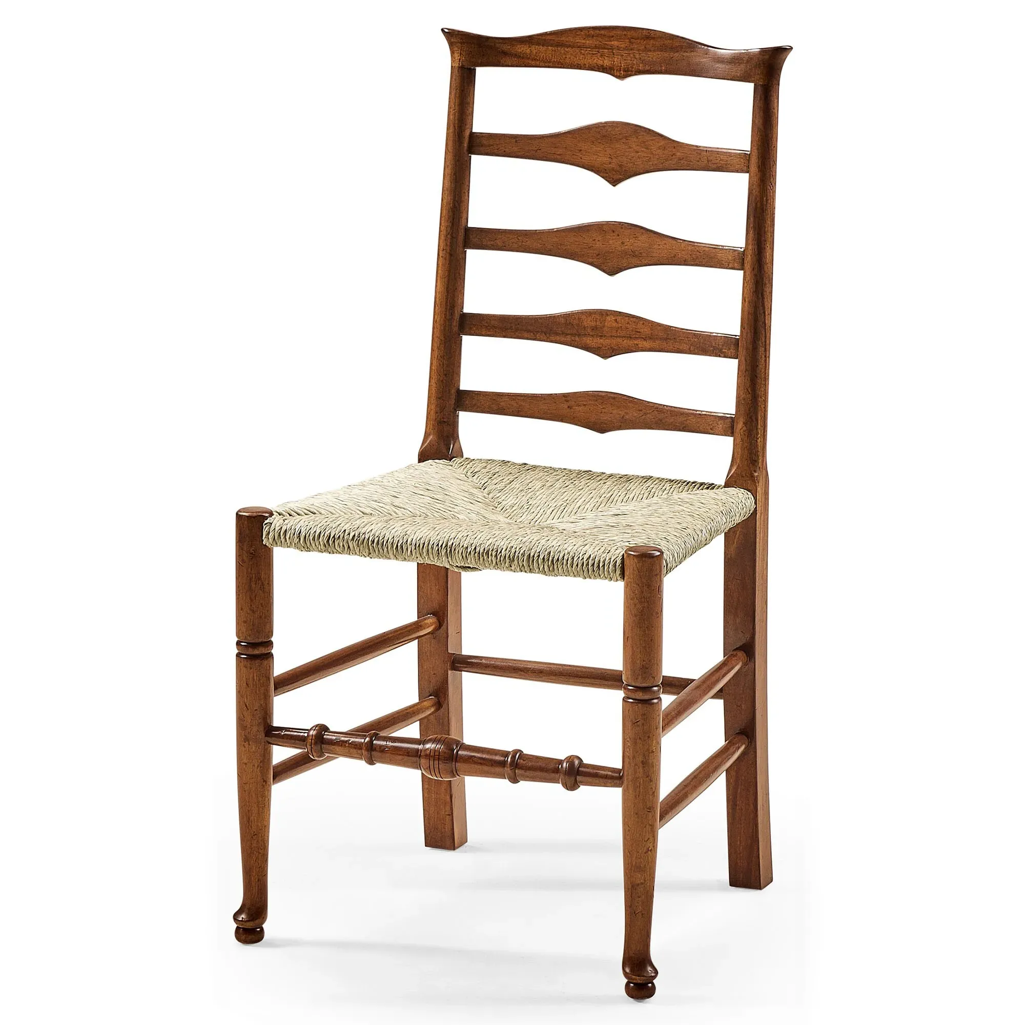 Gwendolyn Woven Rush Dining Chair - Brown, Acacia