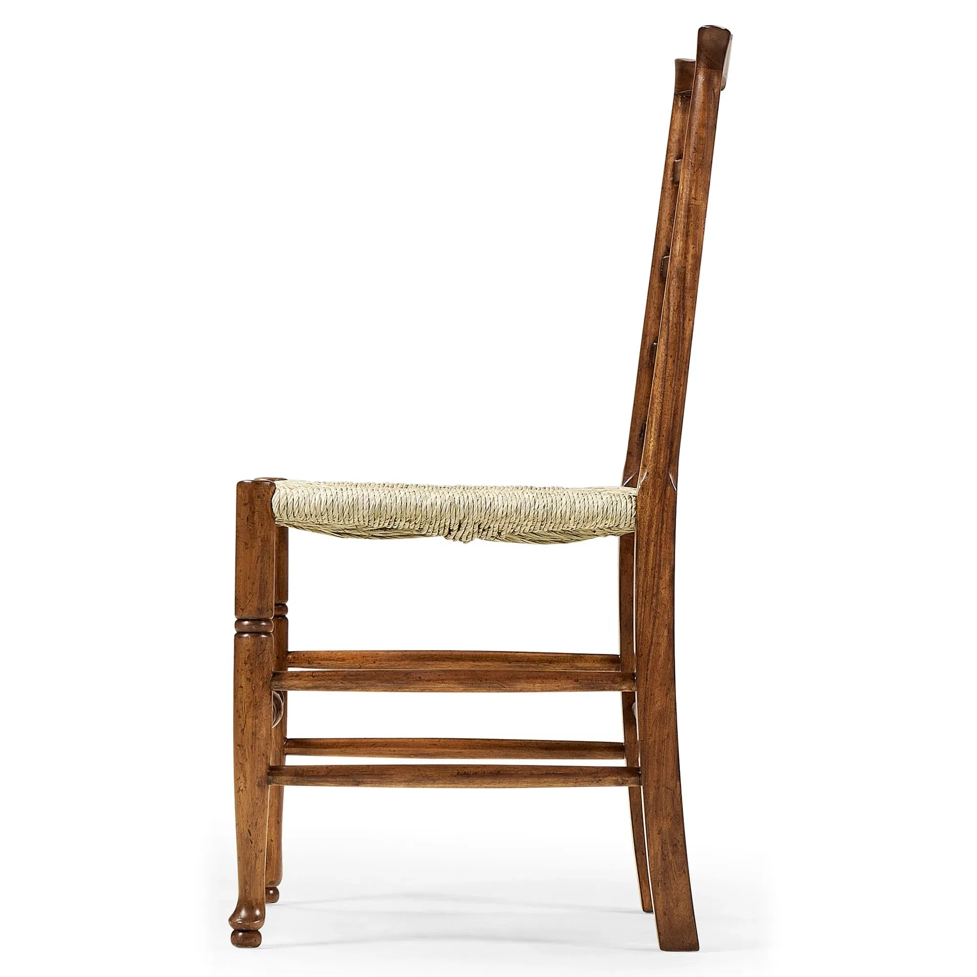 Gwendolyn Woven Rush Dining Chair - Brown, Acacia