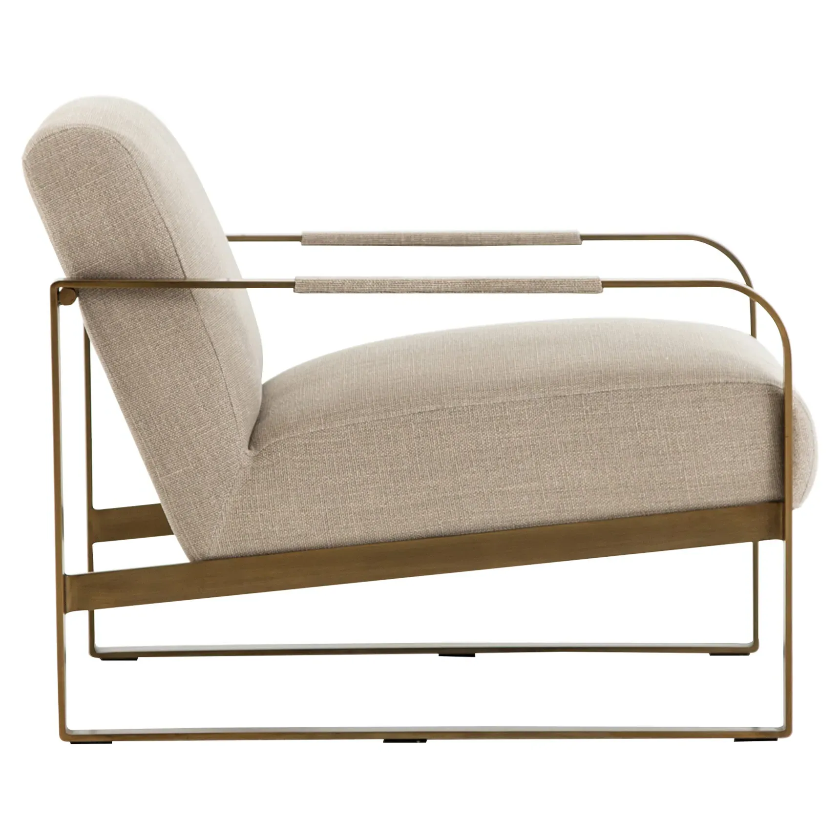 Halle Occasional Chair - Beige, Linen