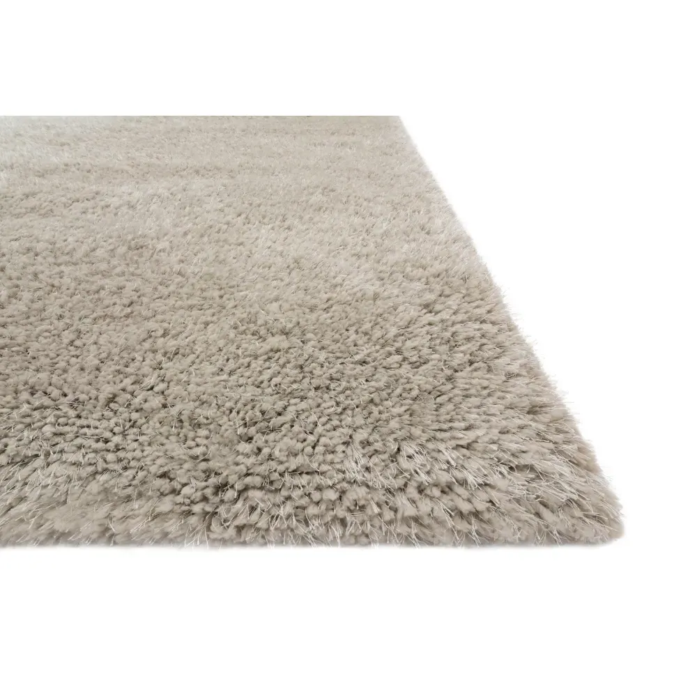 Halric Shag Rug - Grey, Polyester