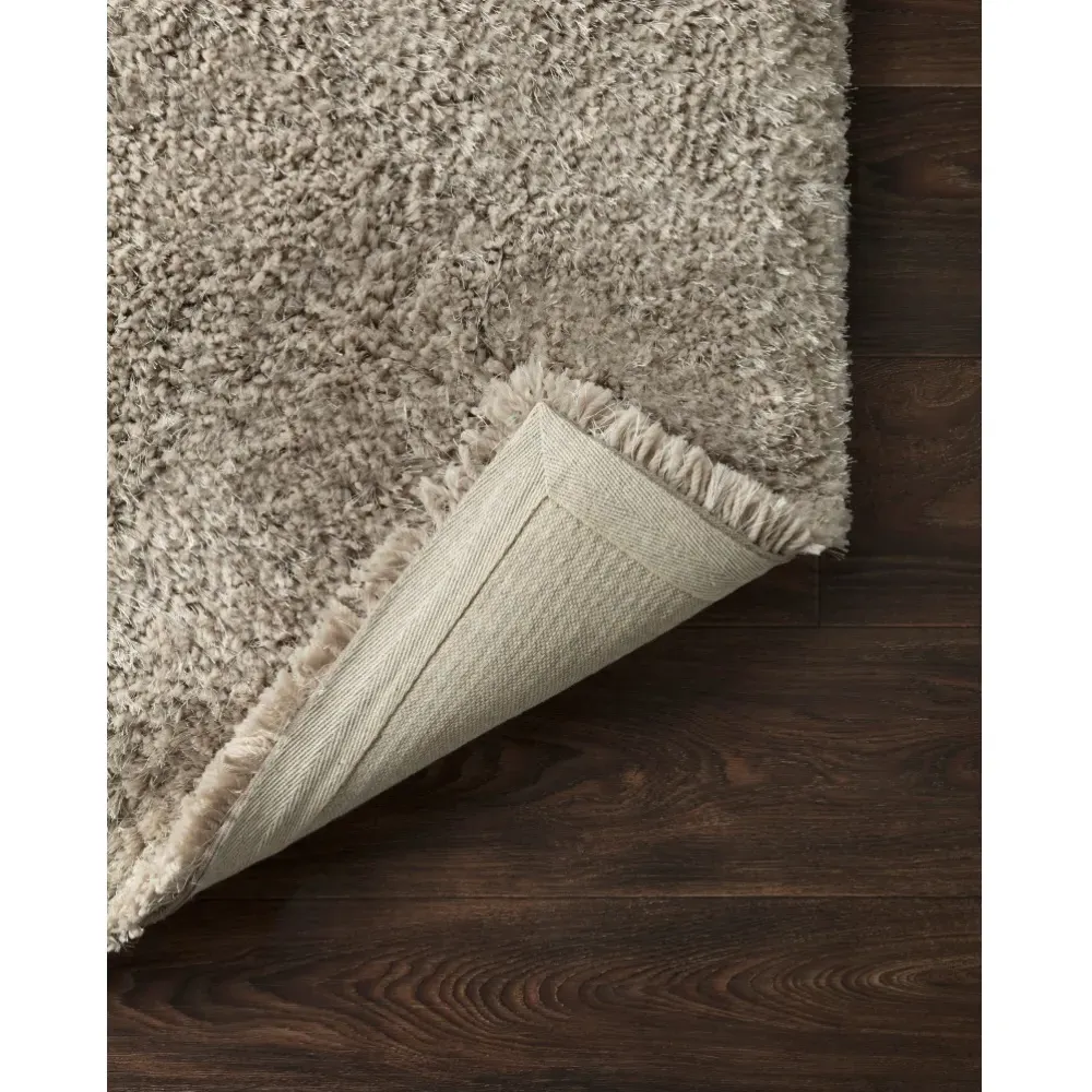Halric Shag Rug - Grey, Polyester