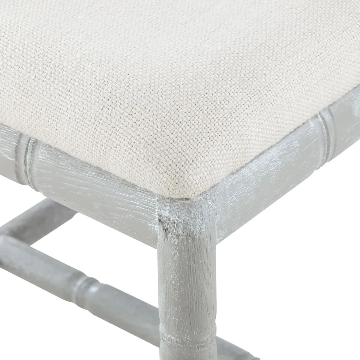 Hampton Dining Side Chair - Grey, Linen