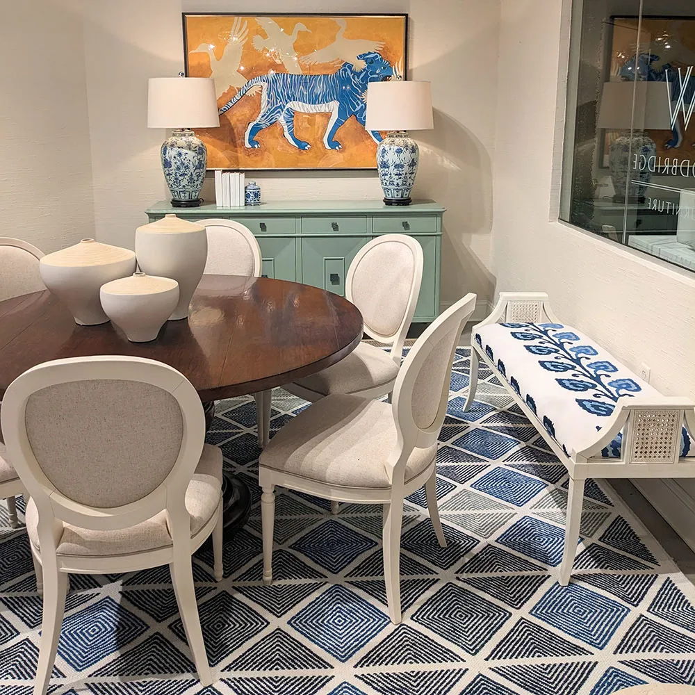 Hampton Dining Side Chair - White Dove, Beech